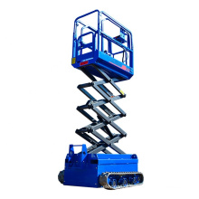 6m 320kg outdoor Outdoor crawler type scissor lift platform